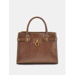 Γυναικεία Τσάντα χειρός καφέ tabata python print GUESS HWKB8998060