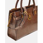 Γυναικεία Τσάντα χειρός καφέ tabata python print GUESS HWKB8998060 - Image 5