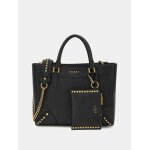 Γυναικεία Τσάντα χειρός clelia με stud Μαύρη GUESS HWVB8996060