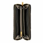 Γυναικείο πορτοφόλι GUESS ESO839046 ECO BRENTON SLG BROWN LOGO μαύρο/γκρι - Image 2