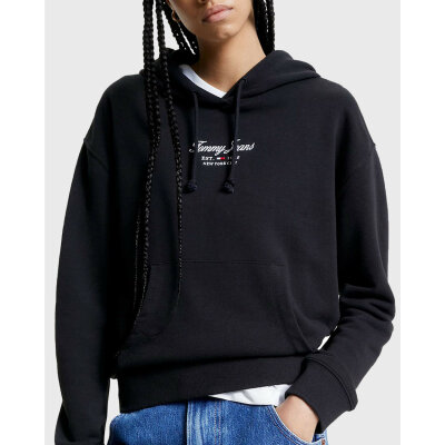 Γυναικείο Φούτερ ESSENTIAL BOXY HOODY ΜΕ ΛΟΓΟΤΥΠΟ TOMMY JEANS DW0DW16406-BDS