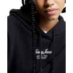 Γυναικείο Φούτερ ESSENTIAL BOXY HOODY ΜΕ ΛΟΓΟΤΥΠΟ TOMMY JEANS DW0DW16406-BDS - Image 3
