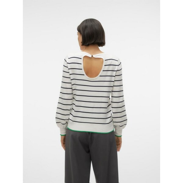 ΓΥΝΑΙΚΕΙΑ ΜΠΛΟΥΖΑ VERO MODA VMALMA LS O-NCK BUTTON BACK PULLOVER BOO 10300059-GREEN - Image 2