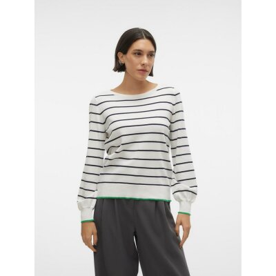 ΓΥΝΑΙΚΕΙΑ ΜΠΛΟΥΖΑ VERO MODA VMALMA LS O-NCK BUTTON BACK PULLOVER BOO 10300059-GREEN