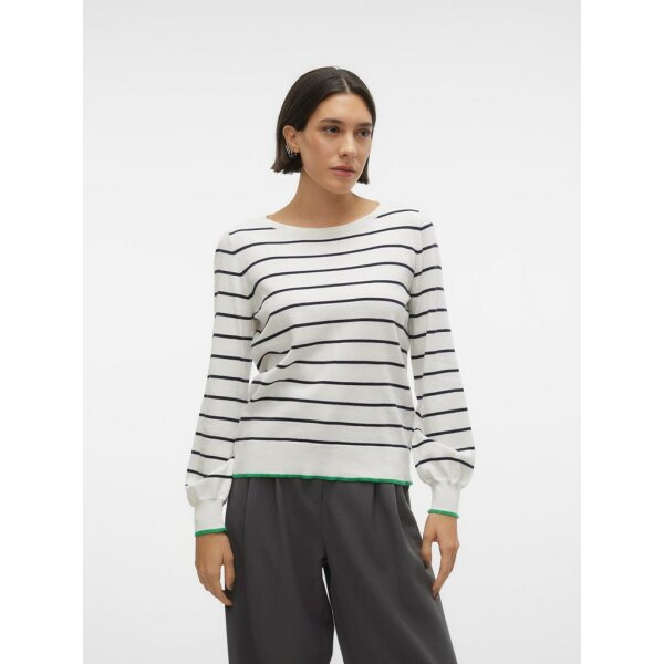 ΓΥΝΑΙΚΕΙΑ ΜΠΛΟΥΖΑ VERO MODA VMALMA LS O-NCK BUTTON BACK PULLOVER BOO 10300059-GREEN - Image 1