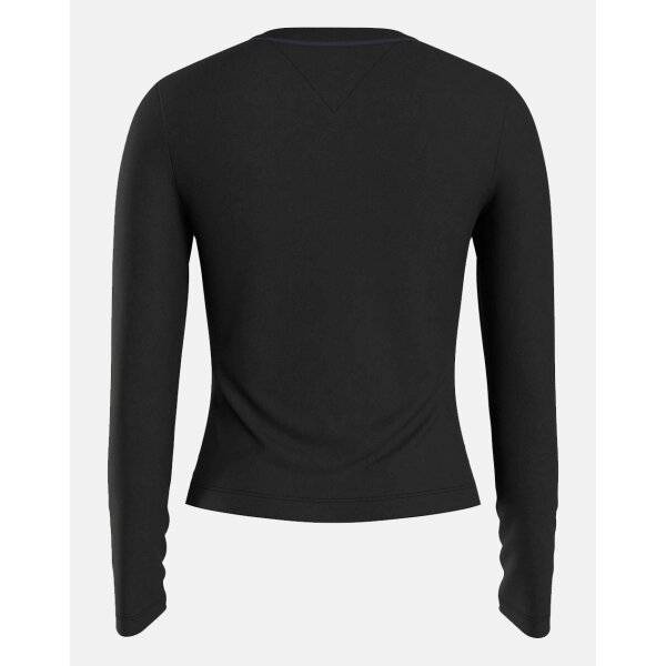 Γυναικεία Μπλούζα  by Essential Logo DW0DW16438 Μαύρη Slim Fit - Image 2