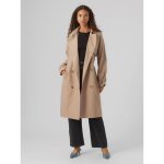 Γυναικεία καπαρτίνα μακριά μπεζ Vero moda 10301287 - Image 5
