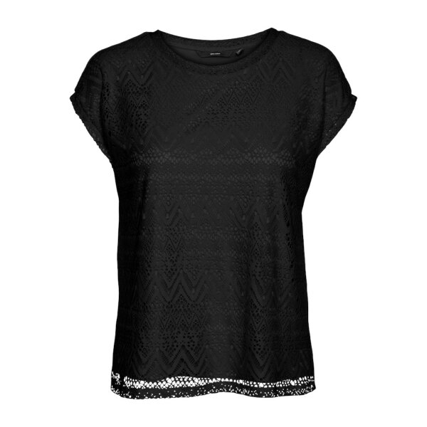 10304457_4513369_front ΓΥΝΑΙΚΕΙΑ ΜΠΛΟΥΖΑ ΜΑΥΡΗ VERO MODA VMMAYA AVA TOP JRS SPE 10304457 - Image 1