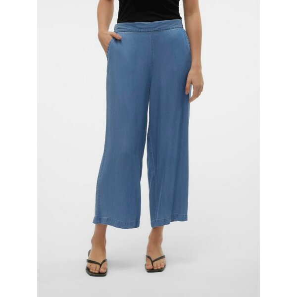 10304861_4430589_front_1 Γυναικεία παντελόνα τζιν Vero moda VMBREE MW WIDE CULOTTE PANTS GA 10304861-32 - Image 6