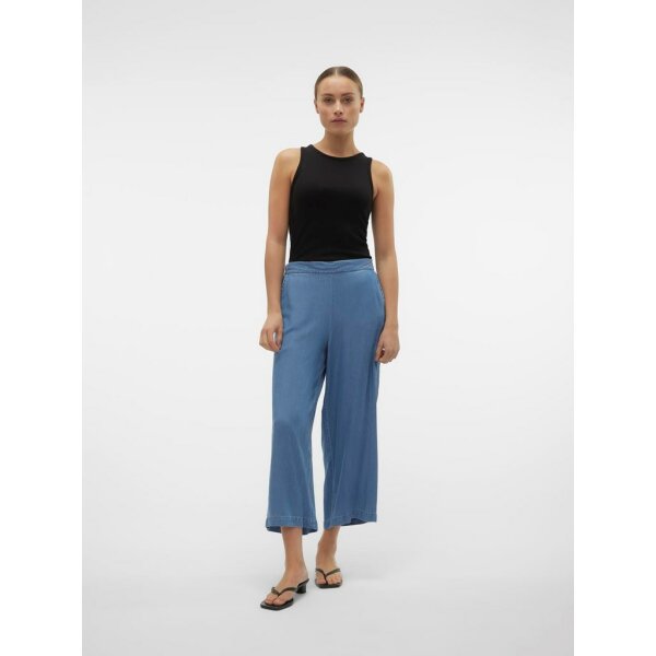 10304861_4430589_frontfull Γυναικεία παντελόνα τζιν Vero moda VMBREE MW WIDE CULOTTE PANTS GA 10304861-32 - Image 1