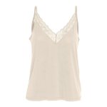 ΓΥΝΑΙΚΕΙΑ ΜΠΛΟΥΖΑ ΕΚΡΟΥ VERO MODA VMIMILA SINGLET V-NECK TOP JRS BTQ GA 10307232