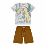 ΠΑΙΔΙΚΟ ΣΕΤ ΒΕΡΜΟΥΔΑ ΜΕ ΜΠΛΟΥΖΑ ΚΑΦΕ ΑΓΟΡΙ ENERGIERS 12-224141-0