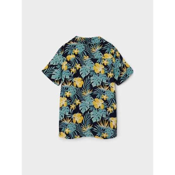 ΠΑΙΔΙΚΟ ΠΟΥΚΑΜΙΣΟ FLORAL ΜΠΛΕ  ΑΓΟΡΙ NAME IT 13214159 - Image 2