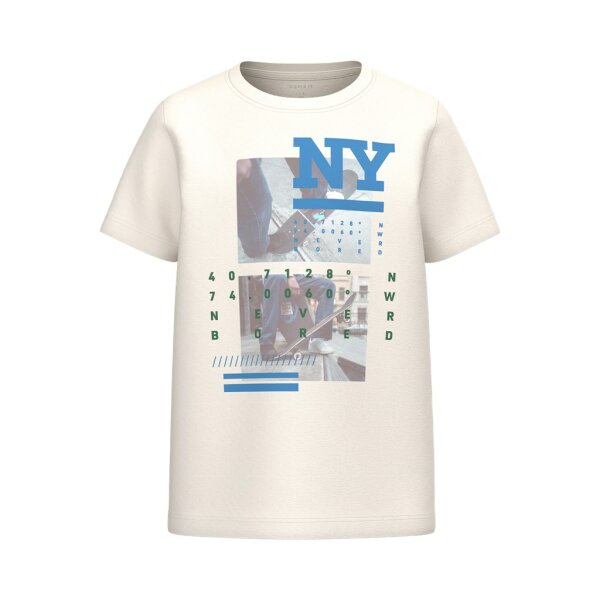 ΠΑΙΔΙΚΗ ΚΟΝΤΟΜΑΝΙΚΗ ΜΠΛΟΥΖΑ ΕΚΡΟΥ ΑΓΟΡΙ NAME IT 13226112 - Image 1