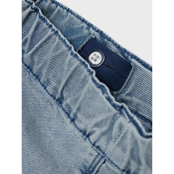 ΠΑΙΔΙΚΟ ΠΑΝΤΕΛΟΝΙ WIDE JEANS ΜΠΛΕ ΚΟΡΙΤΣΙ NAME IT 13227072 - Image 4