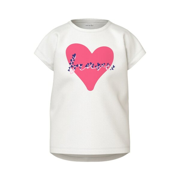 ΠΑΙΔΙΚΗ ΜΠΛΟΥΖΑ ΛΕΥΚΗ "BRAVE" ΚΟΡΙΤΣΙ NAME IT 13228210 - Image 1