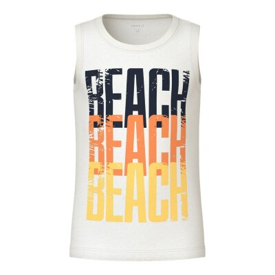 ΠΑΙΔΙΚΗ ΜΠΛΟΥΖΑ ΑΜΑΝΙΚΗ "BEACH" ΛΕΥΚΗ ΑΓΟΡΙ NAME IT 13228236