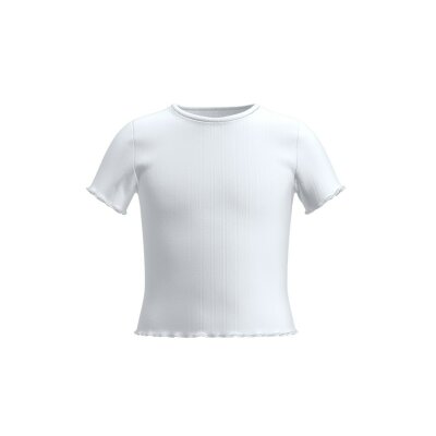 ΠΑΙΔΙΚΗ ΜΠΛΟΥΖΑ CROP TOP ΛΕΥΚΗ ΚΟΡΙΤΣΙ NAME IT 13231024