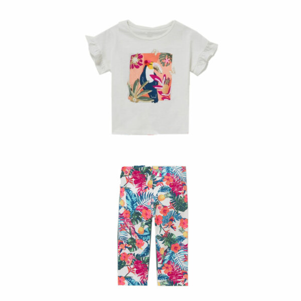 ΠΑΙΔΙΚΟ ΣΕΤ ΜΕ ΚΟΛΑΝ FLORAL ΚΟΡΙΤΣΙ ENERGIERS 15-224348-0 - Image 1