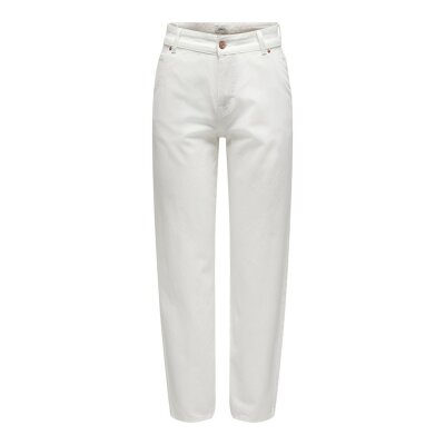 ΓΥΝΑΙΚΕΙΟ ΤΖΙΝ ΠΑΝΤΕΛΟΝΙ ΛΕΥΚΟ ONLY ONLTROY LIFE HW WHITE CARROT ANK DNM 15219708