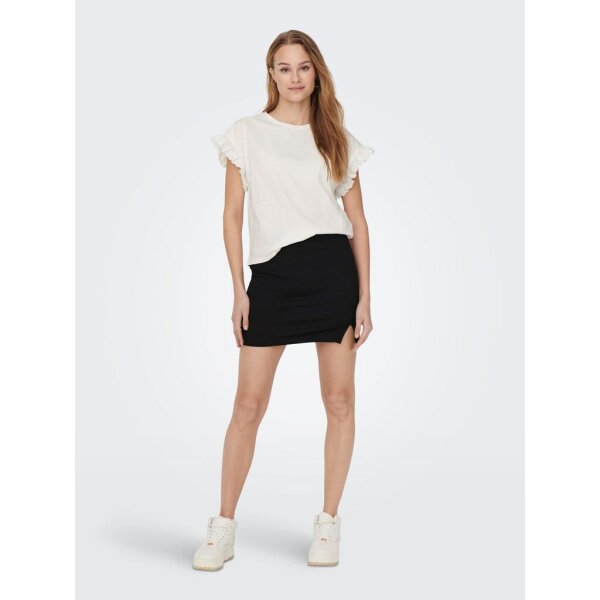 ΓΥΝΑΙΚΕΙΑ ΜΠΛΟΥΖΑ ΛΕΥΚΗ ΚΟΝΤΟΜΑΝΙΚΗ ONLY ONLIRIS S/S EMB TOP JRS 15255618 - Image 7