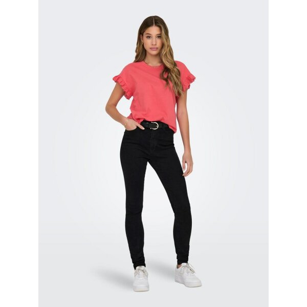 ΓΥΝΑΙΚΕΙΑ ΜΠΛΟΥΖΑ ΚΟΡΑΛΙ ΚΟΝΤΟΜΑΝΙΚΗ ONLY ONLIRIS S/S EMB TOP JRS 15255618 - Image 8