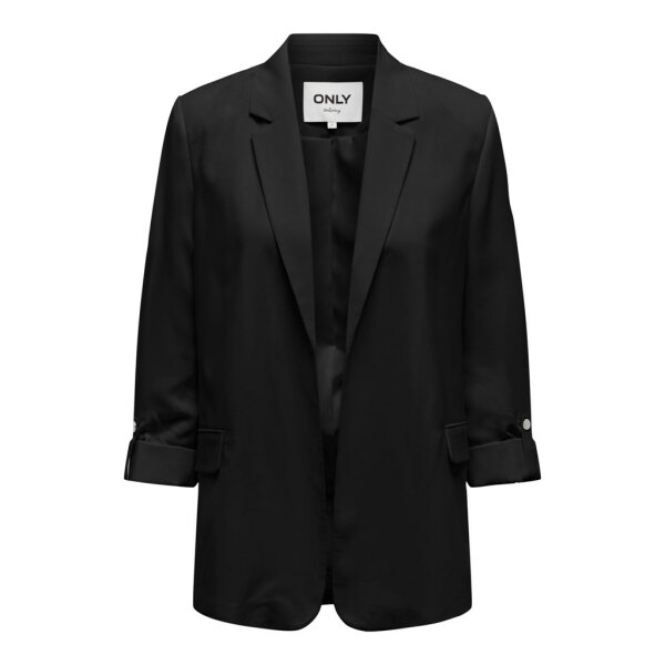 15310948_4458441_front ΓΥΝΑΙΚΕΙΟ ΣΑΚΑΚΙ ΜΑΥΡΟ ONLY ONLLEILA 3/4 LOOSE BLAZER CC TLR 15310948 - Image 1