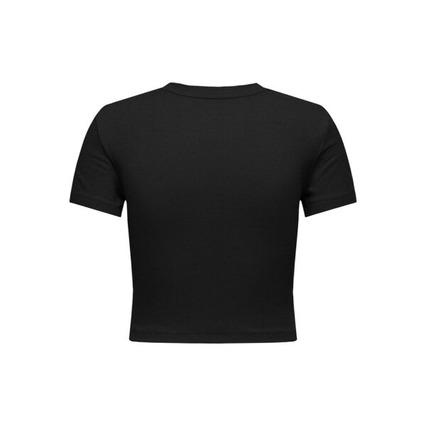 ΓΥΝΑΙΚΕΙΟ ΜΠΛΟΥΖΑΚΙ ΜΑΥΡΟ ONLY ONLBETTY S/S O-NECK SHORT TOP CC JRS 15311891 - Image 2