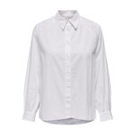 Γυναικείο πουκάμισο λευκό ONLY ONLDIVISION GAGA HIGHLOW SHIRT WVN 15314345