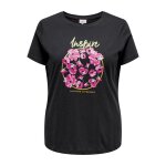 ΓΥΝΑΙΚΕΙΑ ΜΠΛΟΥΖΑ ΚΟΝΤΟΜΑΝΙΚΗ ΜΑΥΡΗ PLUS SIZE ONLY CARMAKOMA 15315311