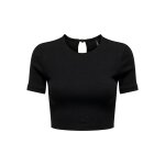 ΓΥΝΑΙΚΕΙΑ ΜΠΛΟΥΖΑ CROPTOP ΜΑΥΡΗ ΚΟΝΤΟΜΑΝΙΚΗ ONLY ONLRENE S/S OPEN BACK HEART TOP JRS 15315362 - Image 6
