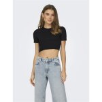 ΓΥΝΑΙΚΕΙΑ ΜΠΛΟΥΖΑ CROPTOP ΜΑΥΡΗ ΚΟΝΤΟΜΑΝΙΚΗ ONLY ONLRENE S/S OPEN BACK HEART TOP JRS 15315362 - Image 7