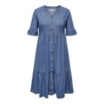ΓΥΝΑΙΚΕΙΟ ΦΟΡΕΜΑ PLUS SIZE ΤΖΙΝ ONLY CARMAKOMA 15320923