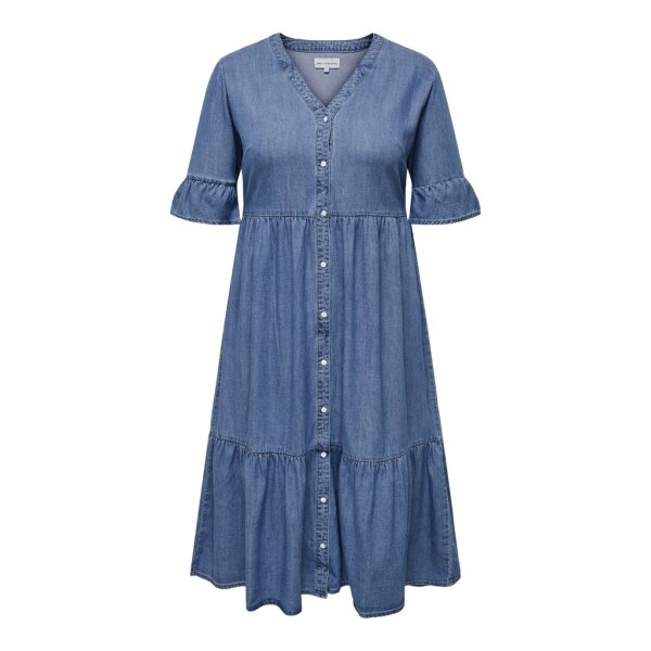 15320923_4474768_front ΓΥΝΑΙΚΕΙΟ ΦΟΡΕΜΑ PLUS SIZE ΤΖΙΝ ONLY CARMAKOMA 15320923 - Image 1