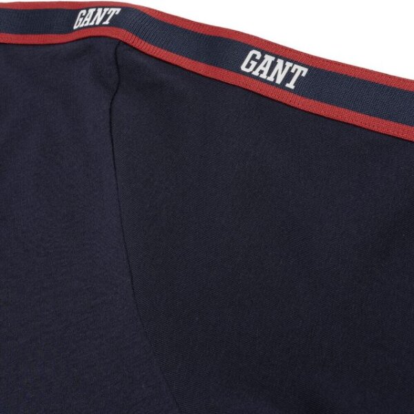 Ανδρική Μπλούζα GANT SHOULDER TAPE SS 2015046 Μπλέ - Image 3