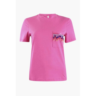 ΓΥΝΑΙΚΕΙΑ ΜΠΛΟΥΖΑ ΦΟΥΞΙΑ ΚΟΝΤΟΜΑΝΙΚΗ ONLY ONLTRIBE LIFE S/S POCKET TOP JRS 15315348