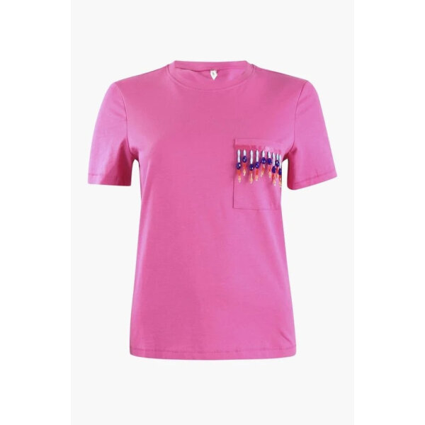 20240401100822_568ddad7 (1) ΓΥΝΑΙΚΕΙΑ ΜΠΛΟΥΖΑ ΦΟΥΞΙΑ ΚΟΝΤΟΜΑΝΙΚΗ ONLY ONLTRIBE LIFE S/S POCKET TOP JRS 15315348 - Image 1