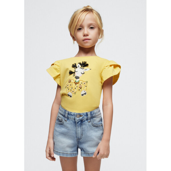 24-00236-095-L-3 ΣΟΡΤΣ ΤΖΙΝ  ΜΠΛΕ  ΚΟΡΙΤΣΙ MAYORAL 24-00236-095 - Image 1