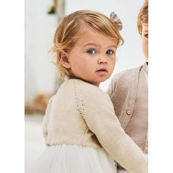 ΜΠΟΛΕΡΟ ΠΛΕΧΤΟ   ΚΟΡΙΤΣΙ ΜΠΕΖ MAYORAL 24-00306-051 - Image 1