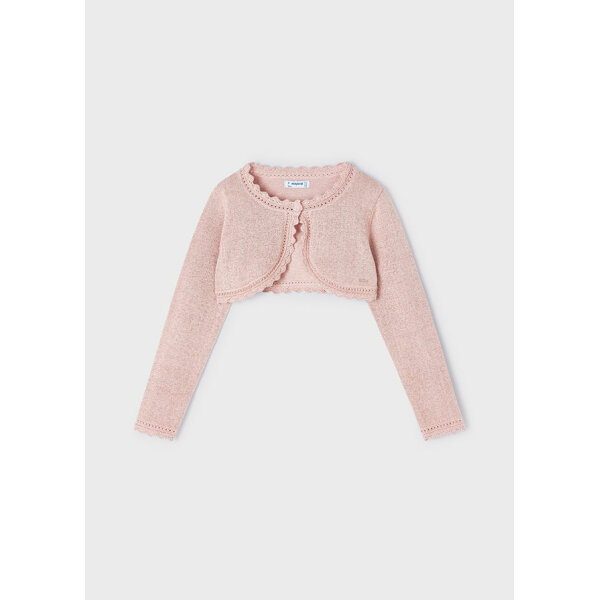 24-00320-050-L-4 ΜΠΟΛΕΡΟ ΠΛΕΧΤΟ ΡΟΖ ΚΟΡΙΤΣΙ MAYORAL 24-00320-050 - Image 1