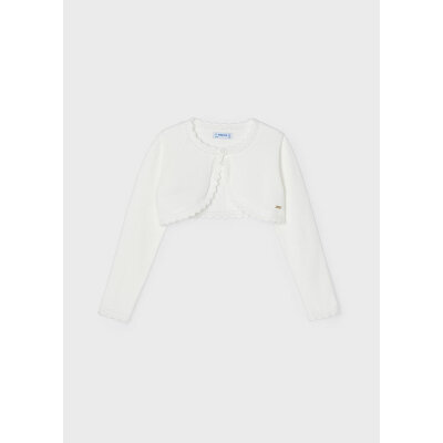 ΜΠΟΛΕΡΟ ΠΛΕΧΤΟ   ΚΟΡΙΤΣΙ ΛΕΥΚΟ MAYORAL 24-00306-052