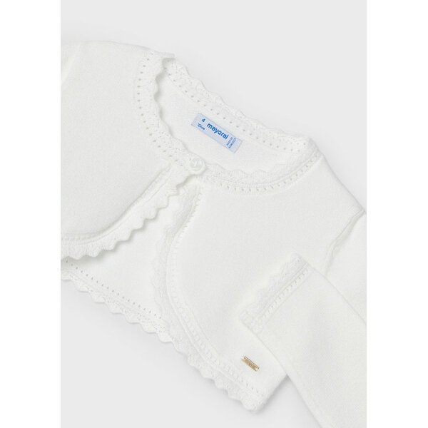 ΜΠΟΛΕΡΟ ΠΛΕΧΤΟ   ΚΟΡΙΤΣΙ ΛΕΥΚΟ MAYORAL 24-00306-052 - Image 4