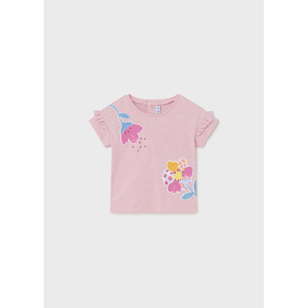 24-01008-061-L-5 ΣΕΤ ΔΥΟ ΜΠΛΟΥΖΕΣ ΡΟΖ FLORAL ΚΟΡΙΤΣΙ  MAYORAL  24-01008-061 - Image 3