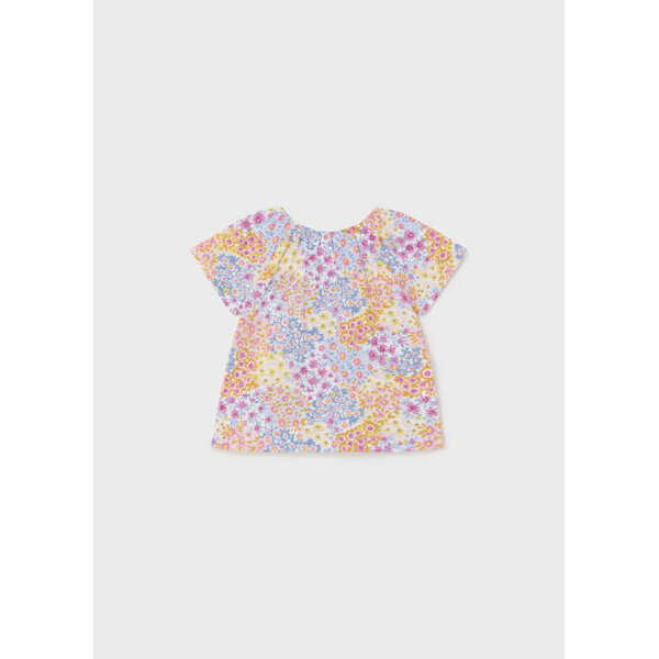 24-01008-061-L-6 ΣΕΤ ΔΥΟ ΜΠΛΟΥΖΕΣ ΡΟΖ FLORAL ΚΟΡΙΤΣΙ  MAYORAL  24-01008-061 - Image 4