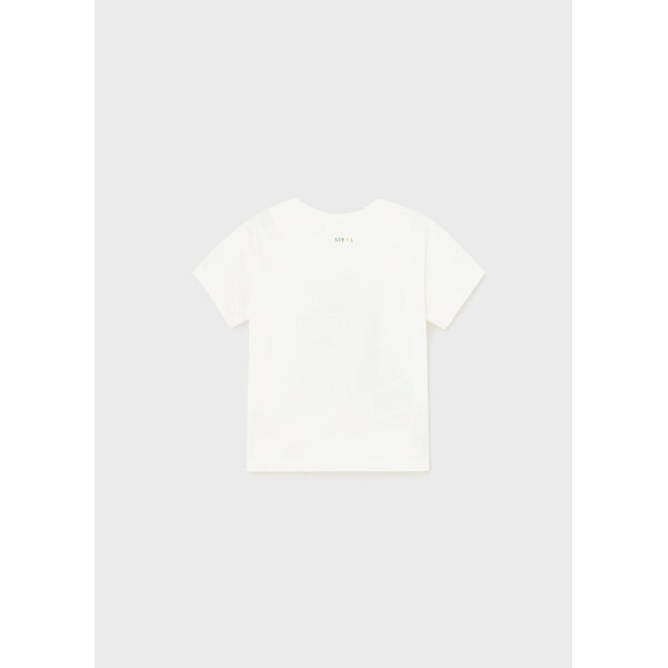 ΠΑΙΔΙΚΗ ΜΠΛΟΥΖΑ  ΣΤΑΜΠΩΤΗ ΕΚΡΟΥ ΑΓΟΡΙ MAYORAL 24-01021-015 - Image 3