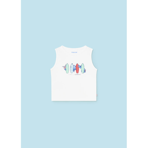 24-01036-041-L-4 ΜΠΛΟΥΖΑ ΑΜΑΝΙΚΗ ΑΓΟΡΙ ΛΕΥΚΟ MAYORAL 24-01036-041 - Image 1