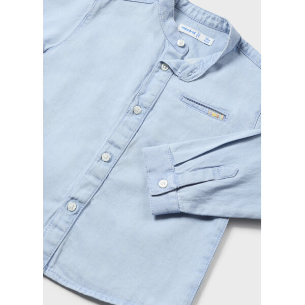 ΠΑΙΔΙΚΟ ΠΟΥΚΑΜΙΣΟ ΤΖΙΝ ΜΑΟ  ΑΓΟΡΙ ΜΠΛΕ MAYORAL 24-01118-005 - Image 2