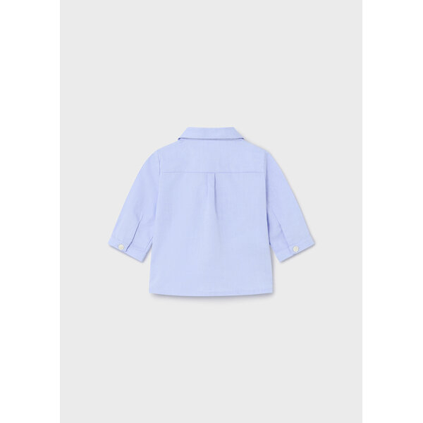 24-01196-025-L-5 Πουκάμισο γαλάζιο με παπιγιόν Mayoral 24-01196-025 - Image 3