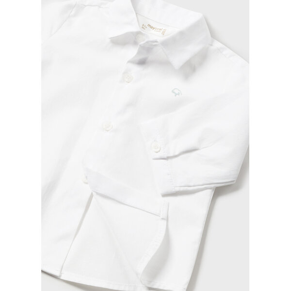 24-01196-026-L-6 Πουκάμισο λεύκο με παπιγιόν Mayoral 24-01196-026 - Image 4