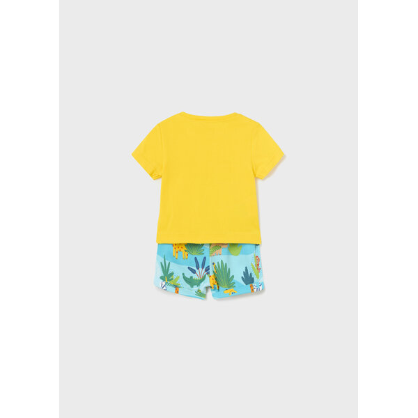 Σέτ Μακό Παντελόνι  κοντό Mayoral 24-01224-079 - Image 3